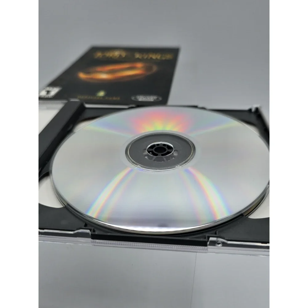 Lord of the Rings: The Fellowship of the Ring (PC, 2002) 2 Disc Set W/ Manual!‎